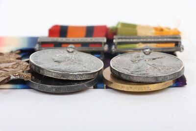 The superb Boer War and Great War group of 5 medals to an Officer in the Royal Inniskilling Fusiliers who was killed in action during the 3rd Battle of Ypres in August 1917, accompanied by an impressive archive of original documents and other artifacts. - 16