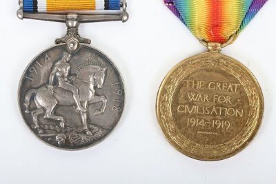 2 Medal groups for service in the Great War - 5
