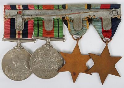 A Second World War Royal Air Force group of 4 medals with 2 display frames of ephemera. - 3