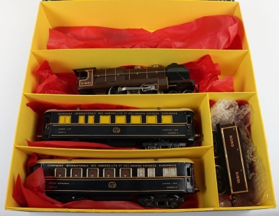 Hornby 0 Gauge No.3C Clockwork Riviera blue Train set - 3