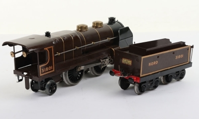 Hornby 0 Gauge No.3C Clockwork Riviera blue Train set - 8