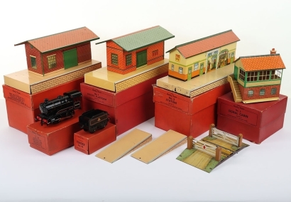Two Boxed 0 Gauge Hornby Trains No.1 Goods Platforms