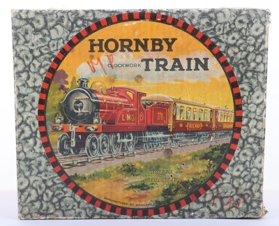 Hornby 0 Gauge Clockwork Pre-War No 2 Passenger Train Se - 3