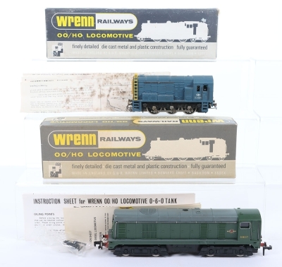 Two Wrenn Railways 00 Gauge Boxed Diesel Electric Locomotives