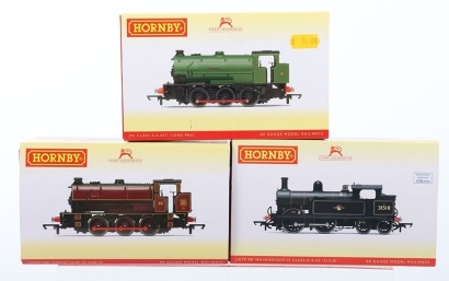 Three Boxed Hornby 00 Gauge Locomotives
