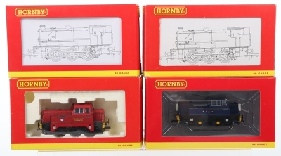 Four Boxed Hornby 00 Gauge Locomotives