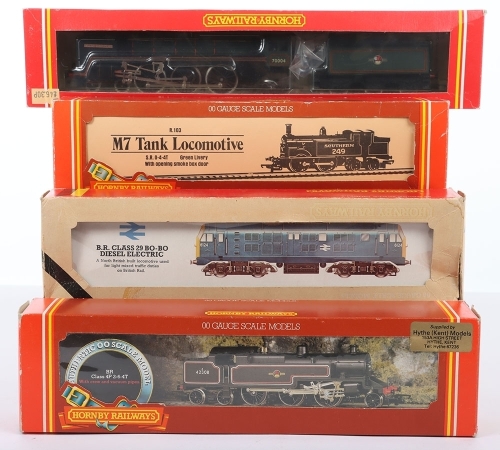 Four Boxed Hornby 00 Gauge Locomotives