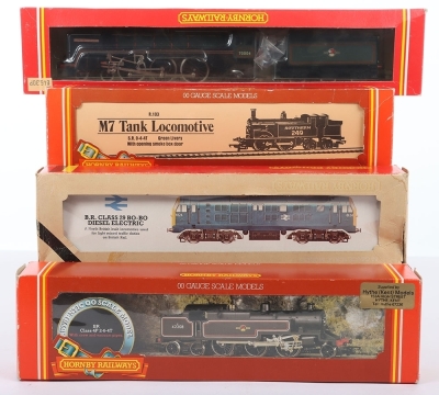 Four Boxed Hornby 00 Gauge Locomotives