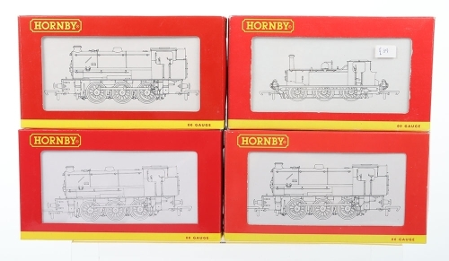 Four Boxed Hornby 00 Gauge Locomotives