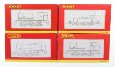 Four Boxed Hornby 00 Gauge Locomotives