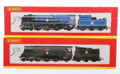 Two Boxed Hornby 00 Gauge Super Detail Locomotives