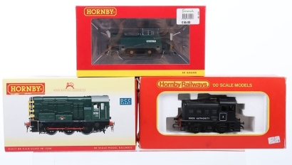 Three Boxed Hornby 00 Gauge Tank Locomotives
