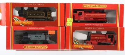 Four Boxed Hornby 00 Gauge Tank Locomotives