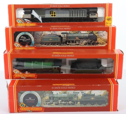 Four Boxed Hornby 00 Gauge Locomotives