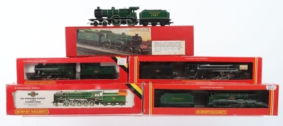Five Boxed Hornby 00 Gauge Locomotives