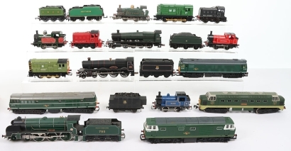 A Quantity of 00 Gauge Unboxed Locomotives