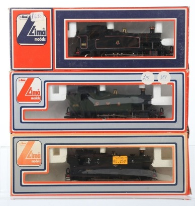 Three Boxed Lima 00 Scale Tank Locomotives