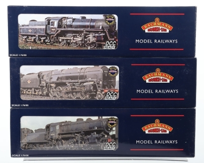 Three Boxed Bachmann Blue Riband Branch Line 00 Scale Locomotives DCC Ready