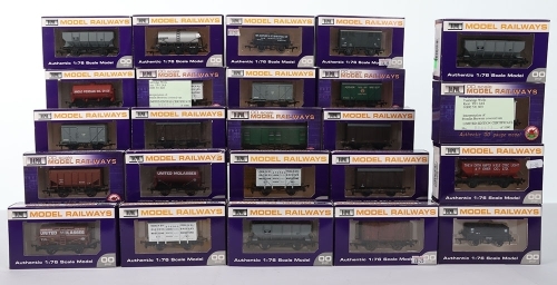 Twenty-Four Boxed Dapol 00 Gauge Scale Wagons
