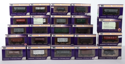 Twenty-Four Boxed Dapol 00 Gauge Scale Wagons