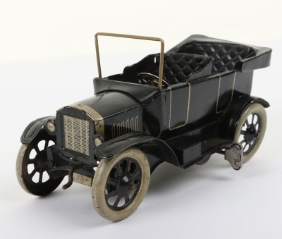 German Tinplate Clockwork Open Model Ford