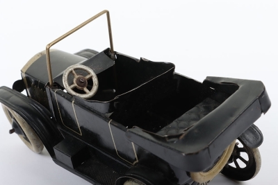 German Tinplate Clockwork Open Model Ford - 4