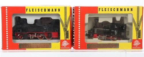 Two Boxed Fleischmann HO Scale Boxed Locomotives