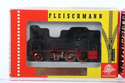 Two Boxed Fleischmann HO Scale Boxed Locomotives - 2