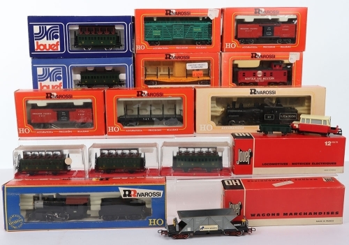 A Quantity of Rivarossi & Jouef HO Scale Trains