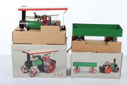 A Mamod Mallams Engineers Limited Steam Tractor