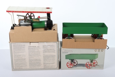 A Mamod Mallams Engineers Limited Steam Tractor - 2