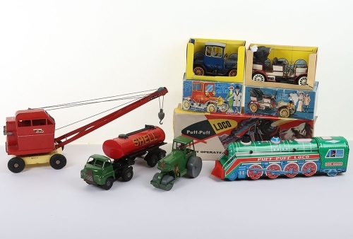 Two Tri-ang Minic Tinplate Models