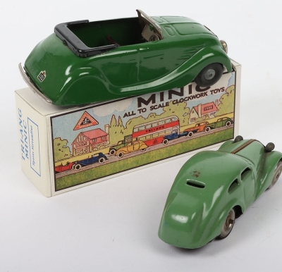 Tri-ang Minic M14 Streamline sports car - 2