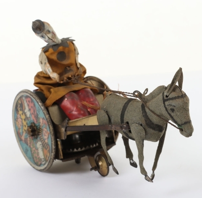 Lehmann (Germany) Tinplate Clockwork The Balky Mule Stubborn Donkey - 2