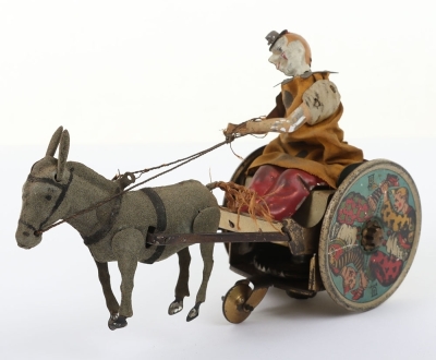 Lehmann (Germany) Tinplate Clockwork The Balky Mule Stubborn Donkey - 3