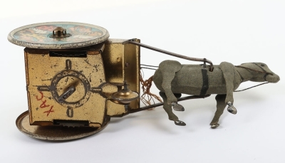 Lehmann (Germany) Tinplate Clockwork The Balky Mule Stubborn Donkey - 7