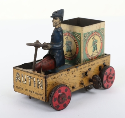 A Lehmann (Germany) Tinplate Clockwork Autin American Boy Pedal Car