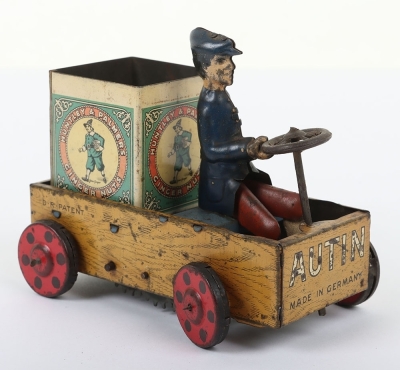A Lehmann (Germany) Tinplate Clockwork Autin American Boy Pedal Car - 3