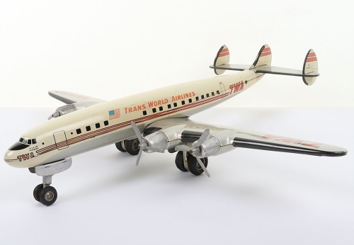 Arnold (Germany) Tinplate Super Constellation Airliner Trans World Airliners