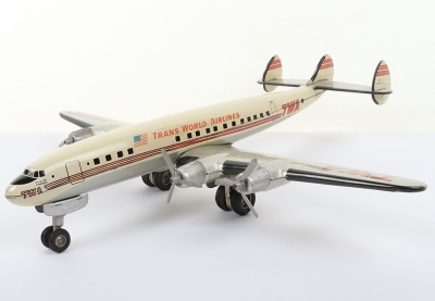Arnold (Germany) Tinplate Super Constellation Airliner Trans World Airliners