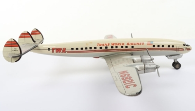 Arnold (Germany) Tinplate Super Constellation Airliner Trans World Airliners - 4