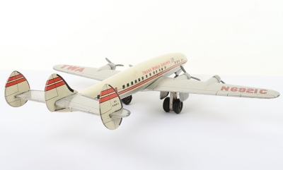 Arnold (Germany) Tinplate Super Constellation Airliner Trans World Airliners - 5
