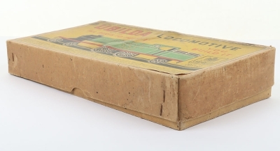 Boxed Tinplate Chad Valley Ubilda clockwork Locomotive - 5