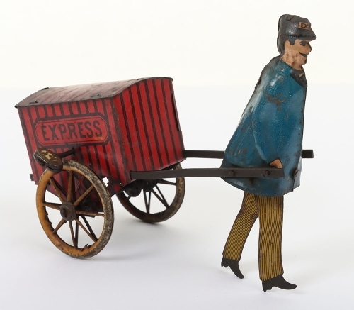 Lehmann (Germany) Tinplate Clockwork Express Porter