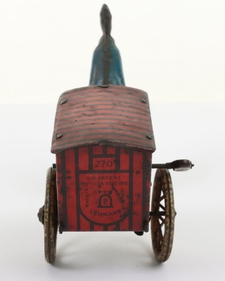 Lehmann (Germany) Tinplate Clockwork Express Porter - 3