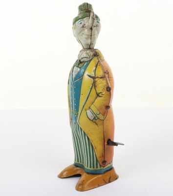 Scarce Fischer (Germany) Tinplate Clown, with long nose - 3