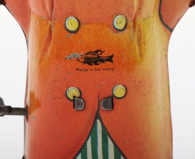 Scarce Fischer (Germany) Tinplate Clown, with long nose - 5