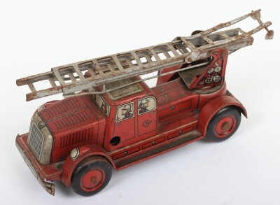Kellerman (German) Tinplate Fire Engine - 2