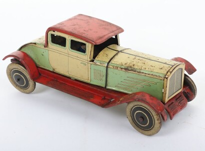 A Wells England Tinplate Coupe Car