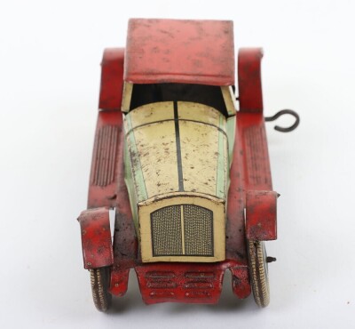 A Wells England Tinplate Coupe Car - 3